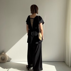 画像3: ●メーカー在庫限り●【4/15 LIVEアイテム】ペプラムデザインオールインワン（メーカー確認後確保）