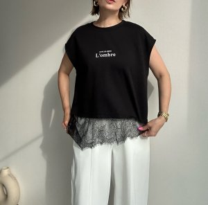 画像1: ●メーカー在庫限り●【4/15 LIVEアイテム】レースドッキングフレンチトップス（メーカー確認後確保）