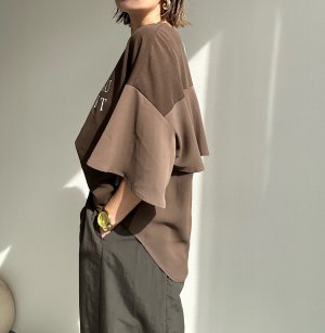 画像2: ●メーカー在庫限り●【4/15 LIVEアイテム】バックフリルロゴトップス（メーカー確認後確保）