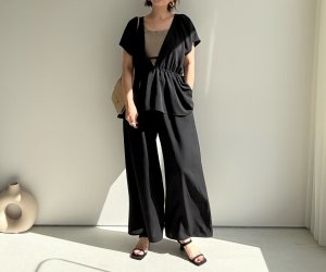 画像5: ●メーカー在庫限り●【4/15 LIVEアイテム】ペプラムデザインオールインワン（メーカー確認後確保）