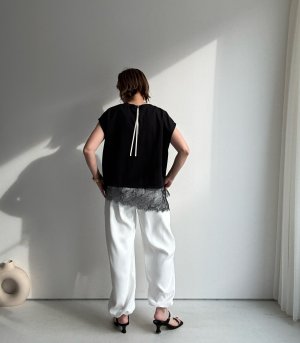 画像7: ●メーカー在庫限り●【4/15 LIVEアイテム】レースドッキングフレンチトップス（メーカー確認後確保）