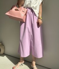 ●メーカー在庫限り●【4/15 LIVEアイテム】ラップスタイルガウチョパンツ（メーカー確認後確保）