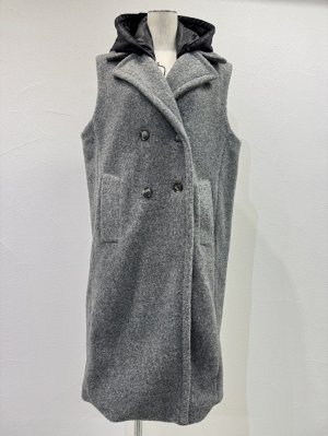 画像5: ●期間限定●ご予約10倍ポイント●【4/18LIVEアイテム】CYAN TOKYO ●スライバーノースリコート（予約/9-10月）