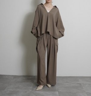 画像2: ●期間限定●ご予約10倍ポイント●【4/18LIVEアイテム】CYAN TOKYO ●レイヤーウエストクロスタックカーゴ（予約/8-9月）