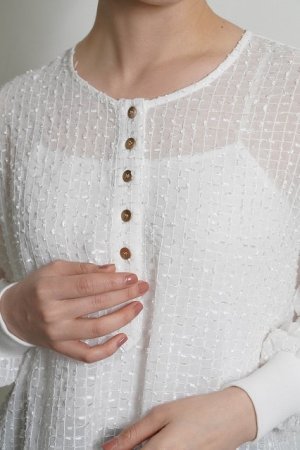 画像3: ●期間限定●ご予約10倍ポイント●【4/18LIVEアイテム】CYAN TOKYO ●ループカットシアジャガードヘンリー（予約/8-9月）