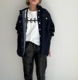 画像5: ●限定カラー登場●期間限定ご予約5倍840ポイント●【4/18 LIVEアイテム】●デニムシャツライクジャケット（インディゴ）（予約/7月） (5)