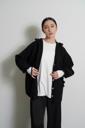 画像3: ●期間限定●ご予約10倍ポイント●【4/18LIVEアイテム】CYAN TOKYO ●バックギャザーウォームロング（予約/9-10月）