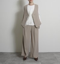 ●期間限定●ご予約10倍ポイント●【4/18LIVEアイテム】CYAN TOKYO ●インプリーツジョーゼットワイド（予約/8-9月）