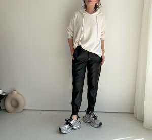 画像5: ●LAMERオリジナル【4/18LIVEアイテム】ブラックバイカラーパンツ