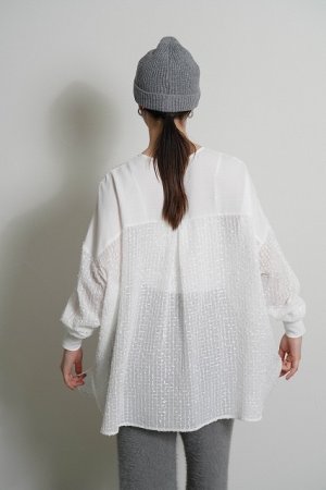 画像2: ●期間限定●ご予約10倍ポイント●【4/18LIVEアイテム】CYAN TOKYO ●ループカットシアジャガードヘンリー（予約/8-9月）