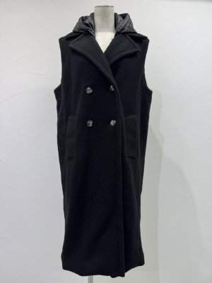 画像7: ●期間限定●ご予約10倍ポイント●【4/18LIVEアイテム】CYAN TOKYO ●スライバーノースリコート（予約/9-10月）