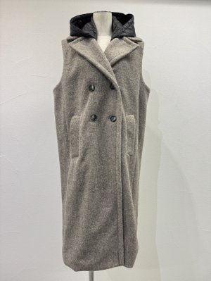 画像6: ●期間限定●ご予約10倍ポイント●【4/18LIVEアイテム】CYAN TOKYO ●スライバーノースリコート（予約/9-10月）