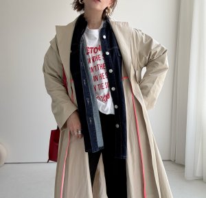 画像2: ●限定カラー登場●期間限定ご予約5倍840ポイント●【4/18 LIVEアイテム】●デニムシャツライクジャケット（インディゴ）（予約/7月）