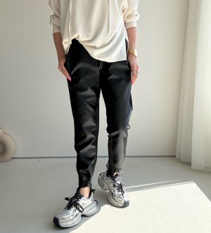 画像3: ●LAMERオリジナル【4/18LIVEアイテム】ブラックバイカラーパンツ