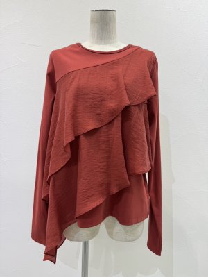 画像6: ●期間限定●ご予約10倍ポイント●【4/18LIVEアイテム】CYAN TOKYO ●アシメフリルコンビトップス（予約/8-9月）