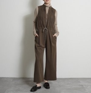 画像2: ●期間限定●ご予約10倍ポイント●【4/18LIVEアイテム】CYAN TOKYO ●ティアードスキッパーサロペット（予約/8-9月）