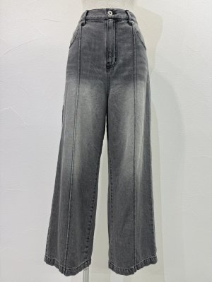 画像4: ●期間限定●ご予約10倍ポイント●【4/18LIVEアイテム】CYAN TOKYO ●ソフトデニムピンタックワイド（予約/8-9月）