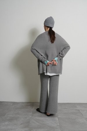 画像2: ●期間限定●ご予約10倍ポイント●【4/18LIVEアイテム】CYAN TOKYO ●シャギーコンビニットワイド（予約/9-10月）