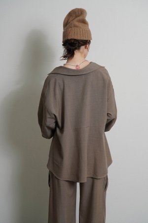 画像2: ●期間限定●ご予約10倍ポイント●【4/18LIVEアイテム】CYAN TOKYO ●バックフレアスキッパープルオーバー（予約/8-9月）