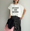 画像1: ●【4/18 LIVEアイテム】JOURNEYフレンチタックT (1)