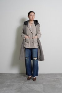 ●期間限定●ご予約10倍ポイント●【4/18LIVEアイテム】CYAN TOKYO ●クラッシュデニムヴィンテージワイド（予約/8-9月）