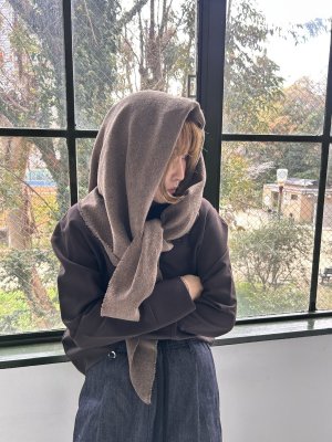 画像1: ●期間限定●ご予約10倍ポイント●【4/20LIVEアイテム】PRIORITY ●ウールブレンドストール（予約/8-9月）