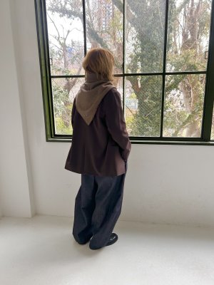 画像3: ●期間限定●ご予約10倍ポイント●【4/20LIVEアイテム】PRIORITY ●ウールブレンドストール（予約/8-9月）