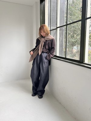 画像3: ●期間限定●ご予約10倍ポイント●【4/20LIVEアイテム】PRIORITY ●カーヴィーデニムパンツ（予約/9-10月）