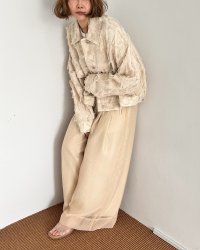 ●期間限定●ご予約10倍ポイント●【4/20LIVEアイテム】PRIORITY ●フリンジジャガードGジャン（予約/9-10月）