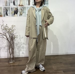 画像4: ●期間限定●ご予約10倍ポイント●【4/20LIVEアイテム】PRIORITY ●ダブルタックパンツBCN（予約/8-9月）