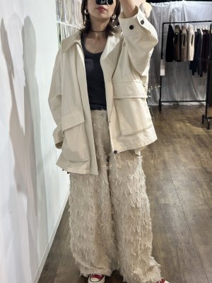 画像4: ●期間限定●ご予約10倍ポイント●【4/20LIVEアイテム】PRIORITY ●フリンジジャガードパンツ（予約/9-10月）