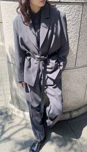 画像1: ●期間限定●ご予約10倍ポイント●【4/20LIVEアイテム】PRIORITY ●ダブルタックパンツ（予約/8-9月）