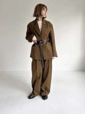 画像2: ●期間限定●ご予約10倍ポイント●【4/20LIVEアイテム】PRIORITY ●ダブルタックパンツBCN（予約/8-9月）