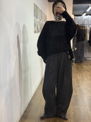 画像4: ●期間限定●ご予約10倍ポイント●【4/20LIVEアイテム】PRIORITY ●カーヴィーデニムパンツ（予約/9-10月）