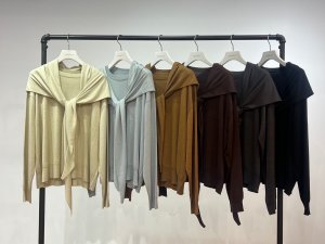 画像6: ●期間限定●ご予約10倍ポイント●【4/20LIVEアイテム】PRIORITY ●ストール付ニット（予約/8-9月）