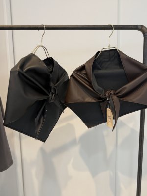 画像2: ●期間限定●ご予約10倍ポイント●【Margaux Vintage】●フェイクレザースカーフ（予約/7-8月）