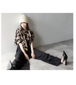 画像4: ●期間限定●ご予約10倍ポイント●【Margaux Vintage】●レオパードプリントカーディガン（予約/7-8月）