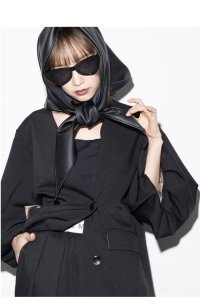 ●期間限定●ご予約10倍ポイント●【Margaux Vintage】●フェイクレザースカーフ（予約/7-8月）