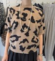 画像4: ●期間限定●ご予約10倍ポイント●【Margaux Vintage】●レオパードプリントハーフスリーブ（予約/7-8月） (4)
