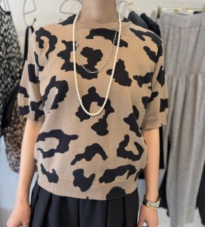 画像4: ●期間限定●ご予約10倍ポイント●【Margaux Vintage】●レオパードプリントハーフスリーブ（予約/7-8月）