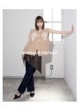 画像2: ●期間限定●ご予約10倍ポイント●【Margaux Vintage】●コード刺繍ベスト（予約/7-8月） (2)