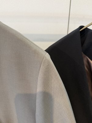 画像2: ●期間限定●ご予約10倍ポイント●【Margaux Vintage】●バルーンスリーブノーカラージャケット（予約/7-8月）