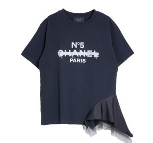 画像2: ●期間限定●ご予約5倍ポイント●パロディシリーズ【4/28 LIVEアイテム】●アシメデザインパロディT【C】TYPE（予約/6月）