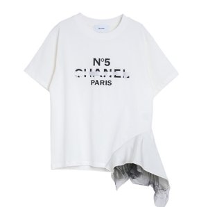 画像1: ●期間限定●ご予約5倍ポイント●パロディシリーズ【4/28 LIVEアイテム】●アシメデザインパロディT【C】TYPE（予約/6月）