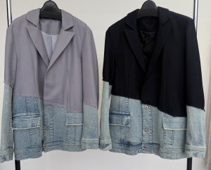 画像1: ◆数量限定◆メーカー確認後お取り寄せ◆メーカー在庫限り【4/28 LIVEアイテム】●デニムドッキングジャケット（メーカー確認後お取り寄せ）