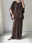 画像4: ●ゴールデンウイークSPECIAL対象●【5/1 LIVEアイテム】●タックラップパンツ（予約/6-7月） (4)