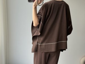 画像2: ●ゴールデンウイークSPECIAL対象●【5/1 LIVEアイテム】●カラーポイントポンチョカーデ（予約/6-7月）