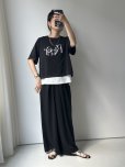 画像3: ●ゴールデンウイークSPECIAL対象●【5/1 LIVEアイテム】●インしないで良い丈●大人ロゴブラウス（予約/6-7月） (3)