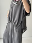 画像8: ●ゴールデンウイークSPECIAL対象●【5/1 LIVEアイテム】●シアー切替スキッパーシャツ（予約/6-7月） (8)