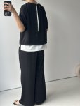 画像4: ●ゴールデンウイークSPECIAL対象●【5/1 LIVEアイテム】●インしないで良い丈●大人ロゴブラウス（予約/6-7月） (4)